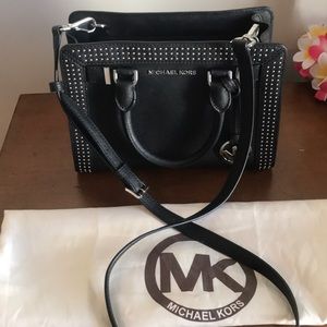 Micro studded crossbody/handbag